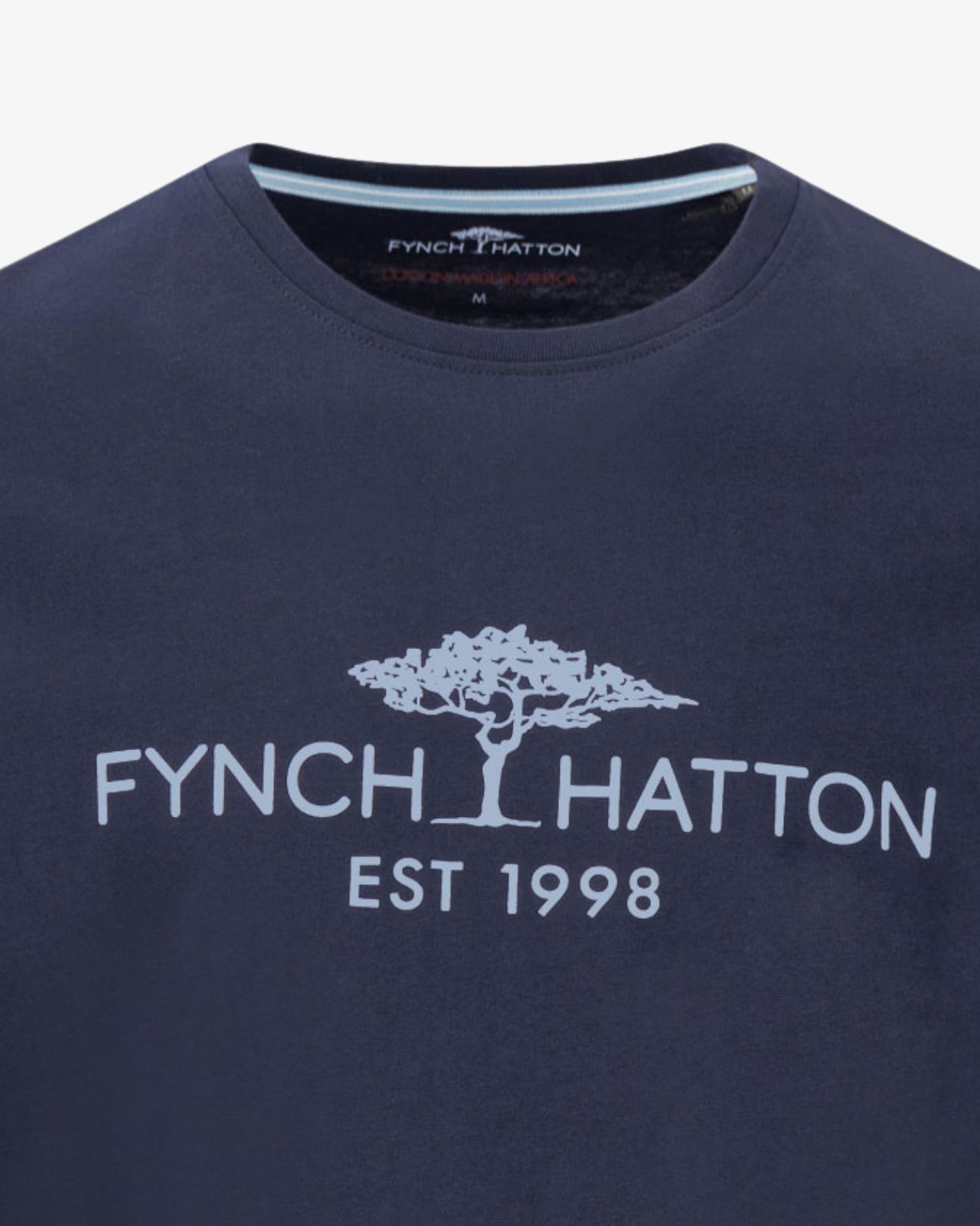 T-shirt pour homme grand bleu marine