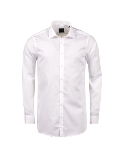 Chemise blanche cintrée  : manches extra longues 72 cm