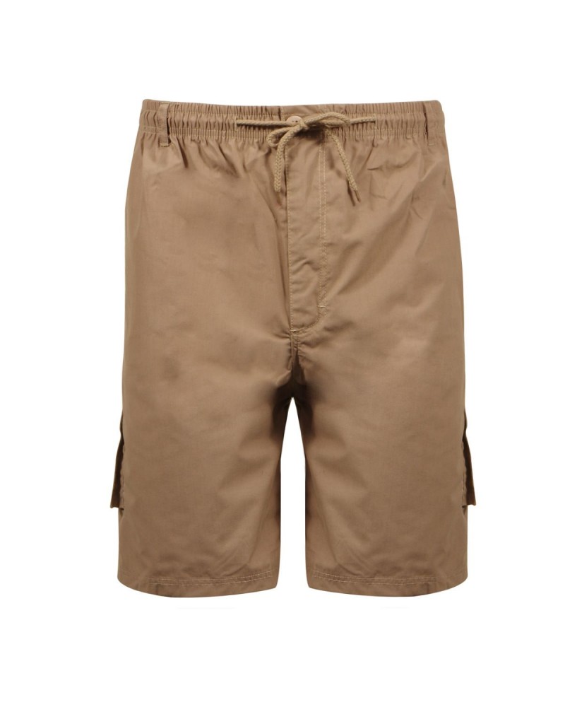 Short Cargo sable Nick: pour Homme Fort jusqu'au 6XL