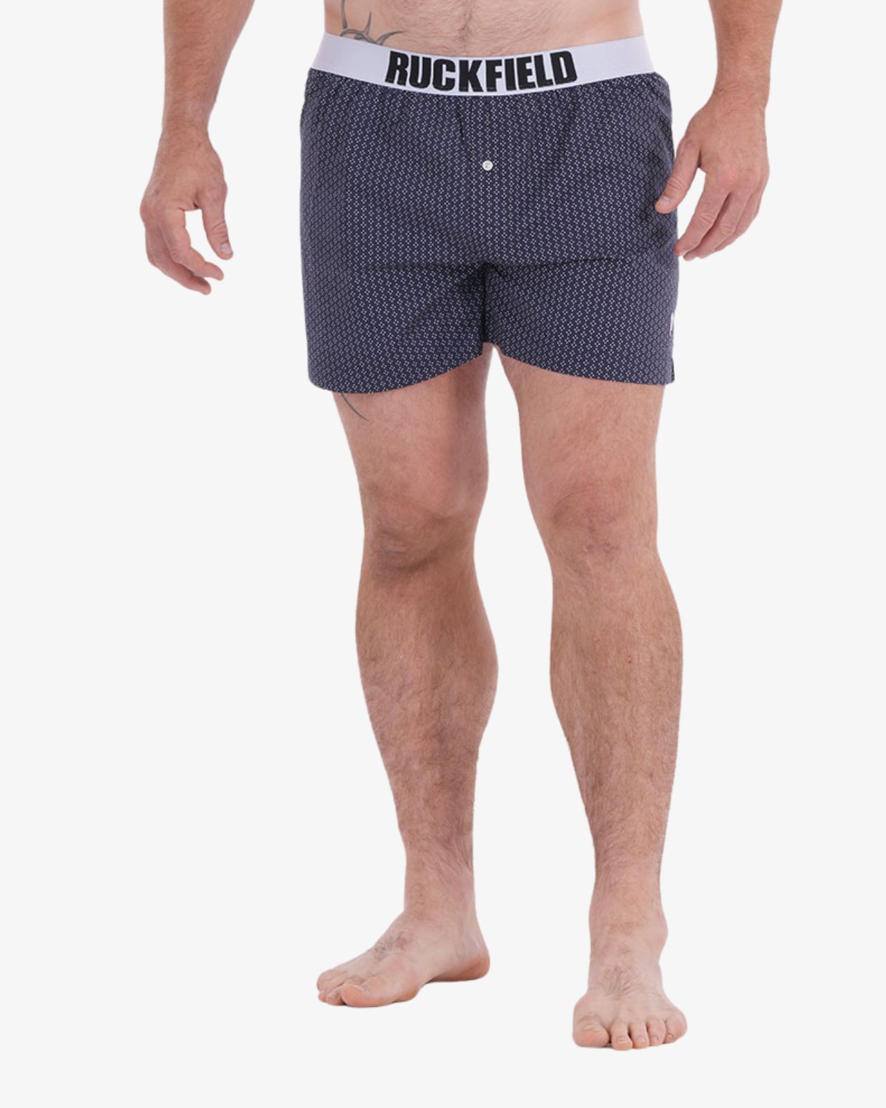 Pack de 2 caleçons grande taille bleu marine