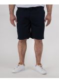 Short chino grande taille bleu marine