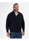 Pull grande taille bleu marine