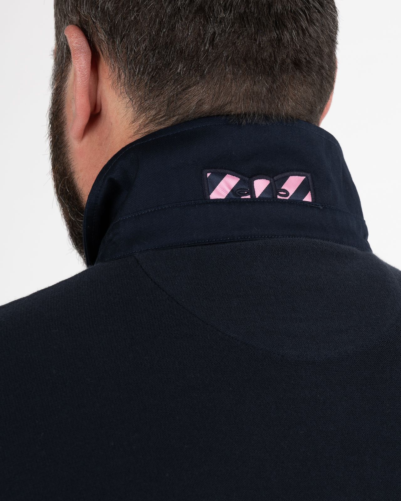 Pull grande taille bleu marine