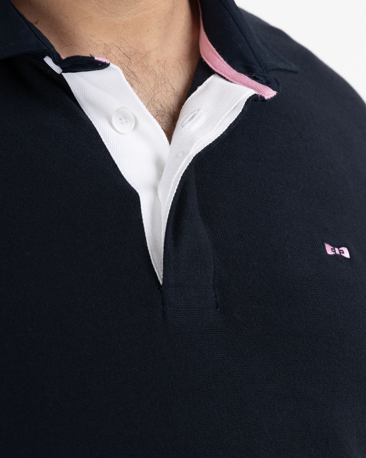 Pull grande taille bleu marine