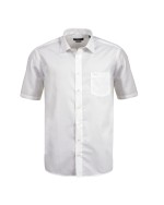 Chemisette Popeline blanche: grande taille du 44 (XL) au 56 (7XL) 