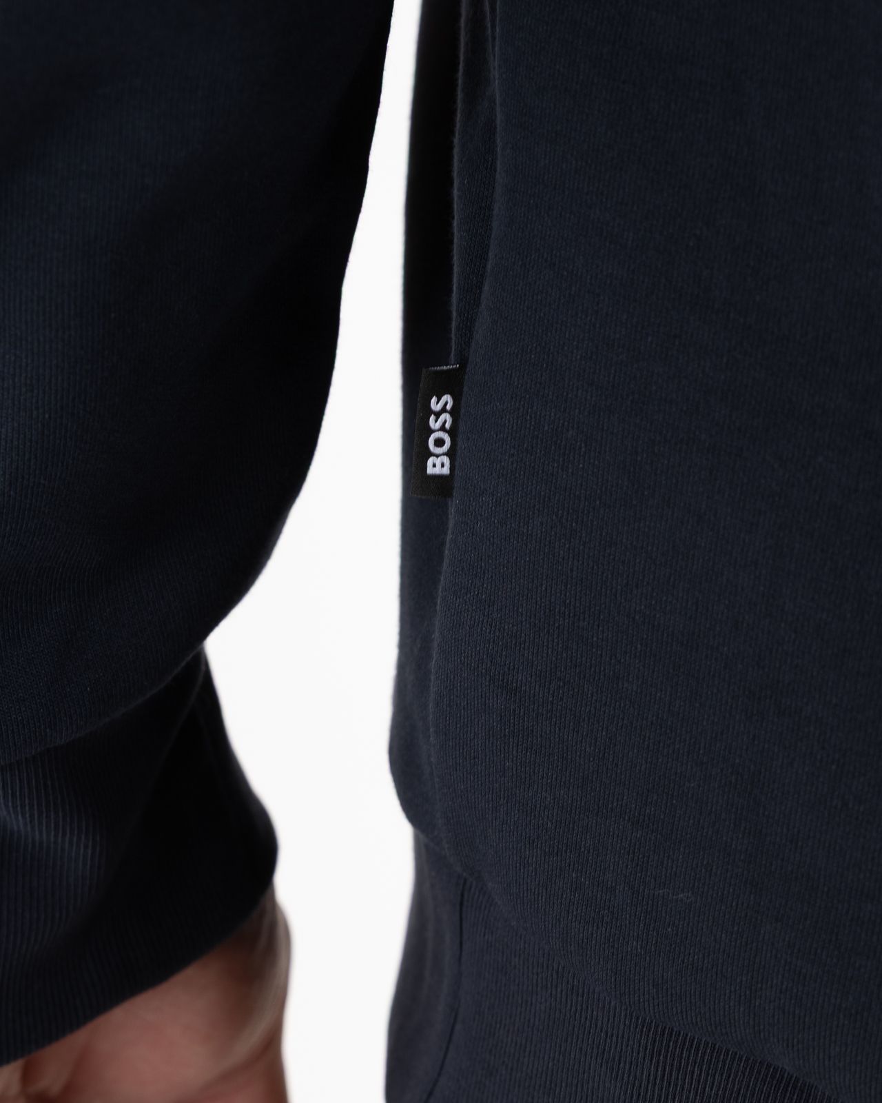 Haut de survêtement jersey grande taille bleu marine