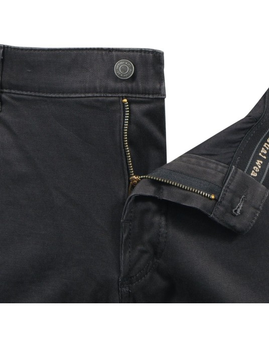 Pantalon coton noir: grande taille jusqu'au 72FR (56US)