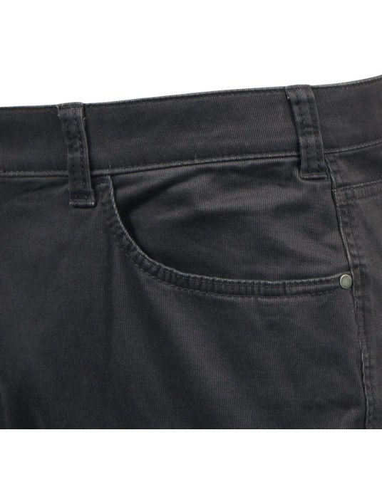 Pantalon coton noir: grande taille jusqu'au 72FR (56US)