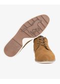 Chaussures suede grande taille cognac