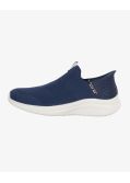 Sneakers Slip-in large grande taille marine