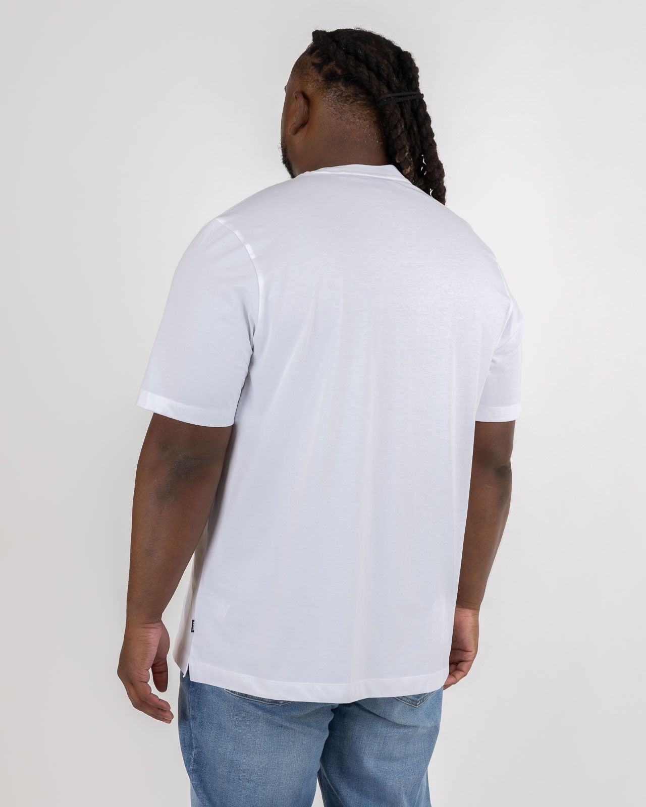 T-shirt imprimé grande taille blanc