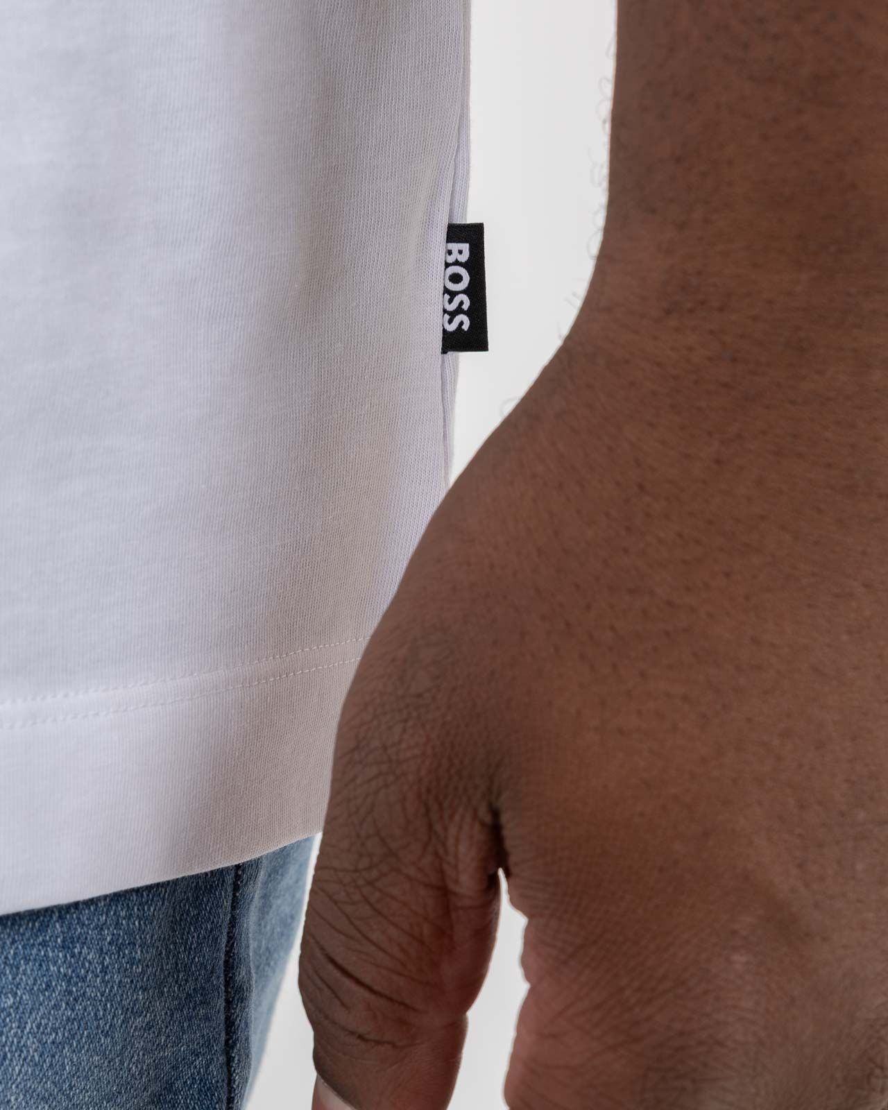 T-shirt imprimé grande taille blanc