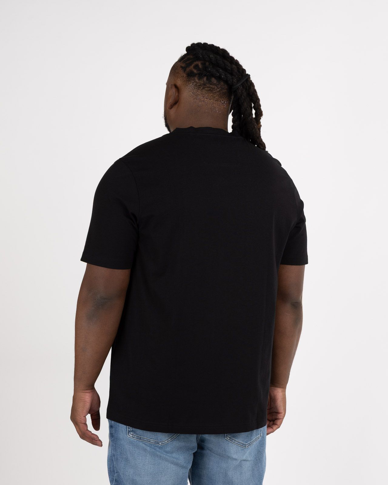 T-shirt BOSS grande taille noir