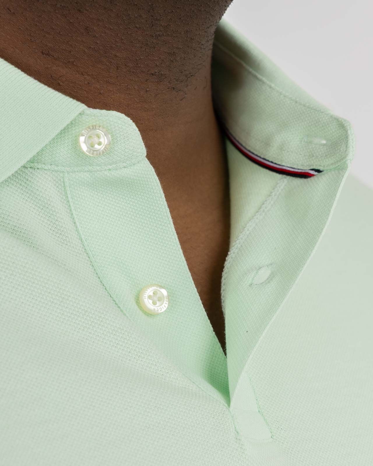 Polo 1985 piqué grande taille vert