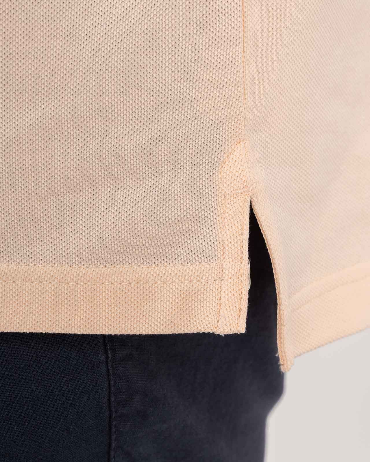 Polo 1985 piqué grande taille orange