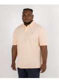 Polo 1985 piqué grande taille orange