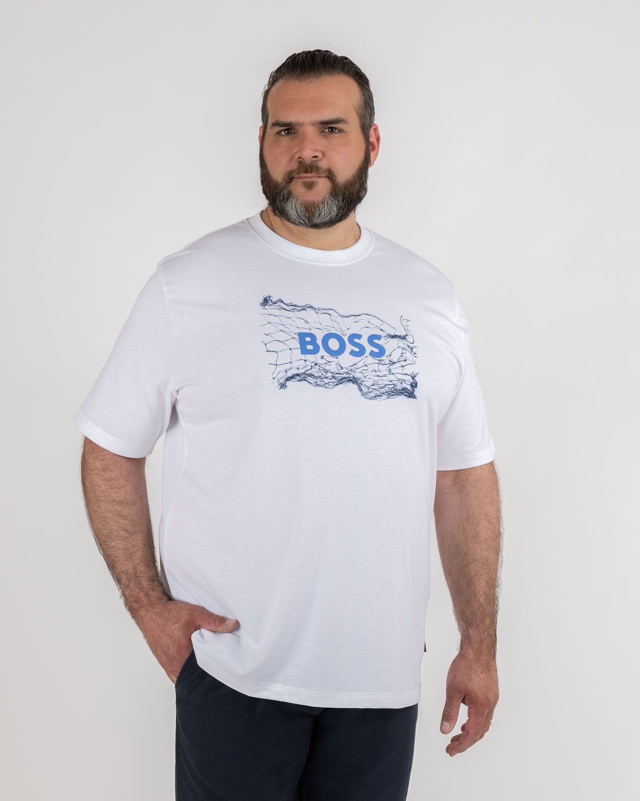 T-shirt grande taille blanc