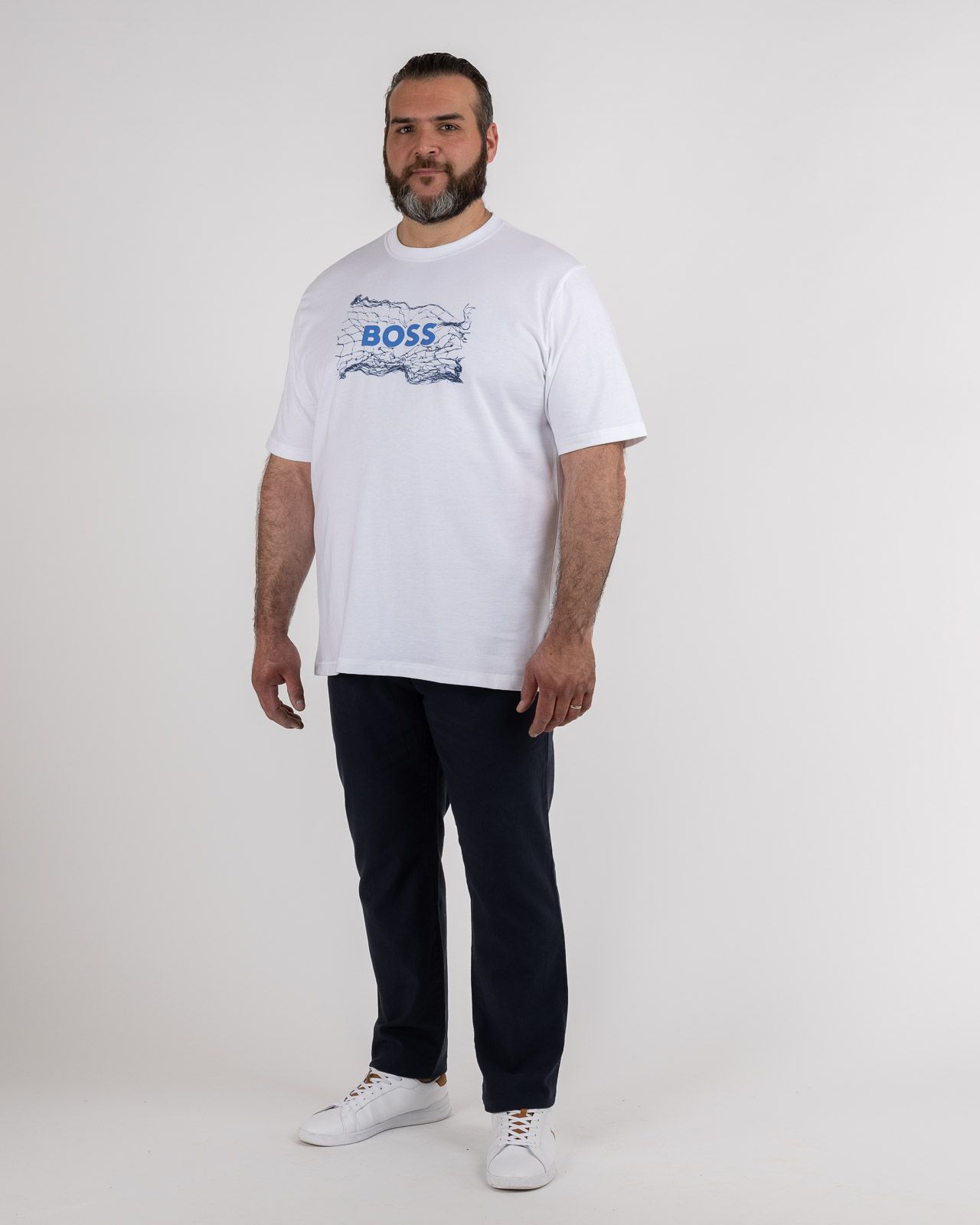 T-shirt grande taille blanc