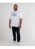 T-shirt grande taille blanc