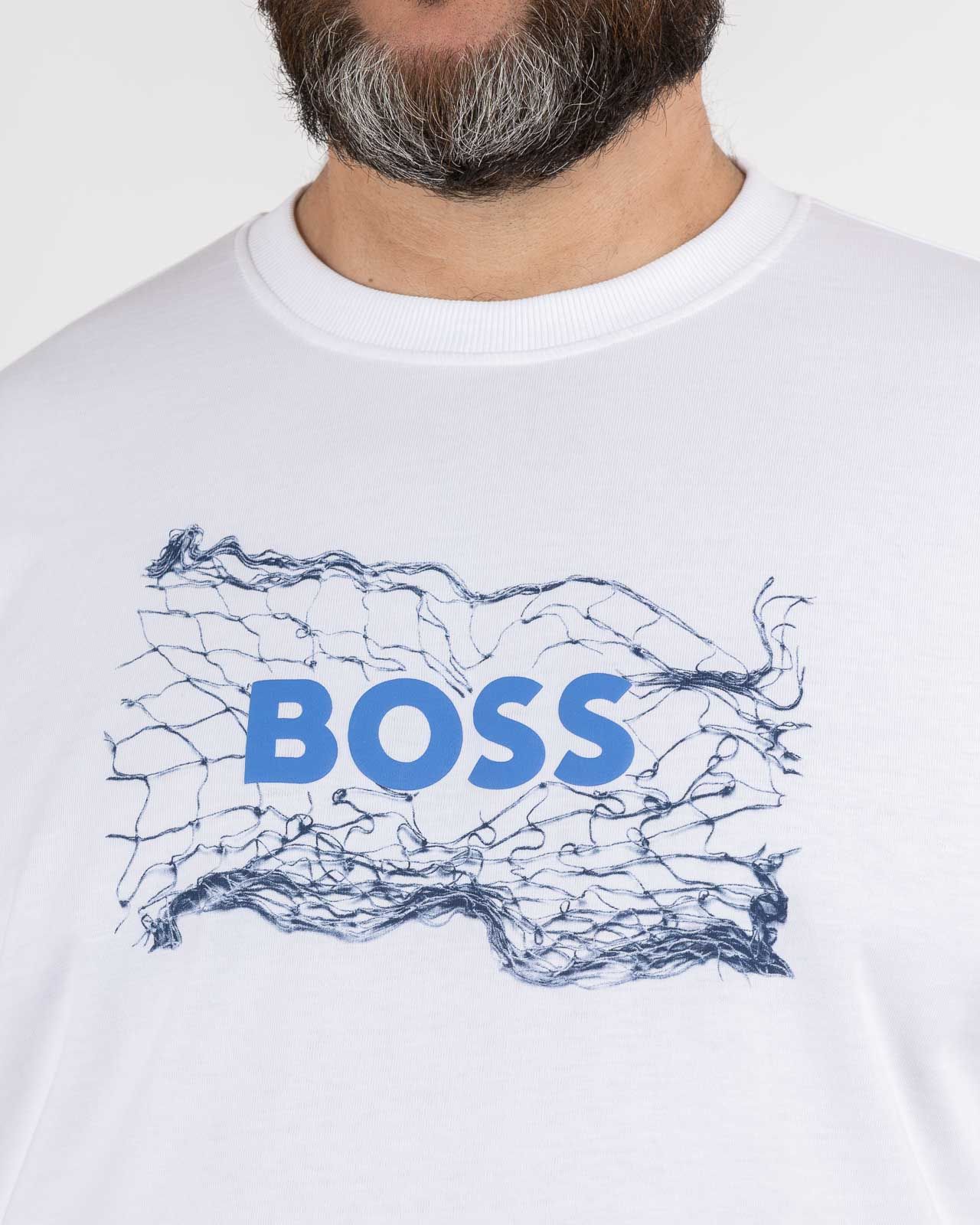 T-shirt grande taille blanc