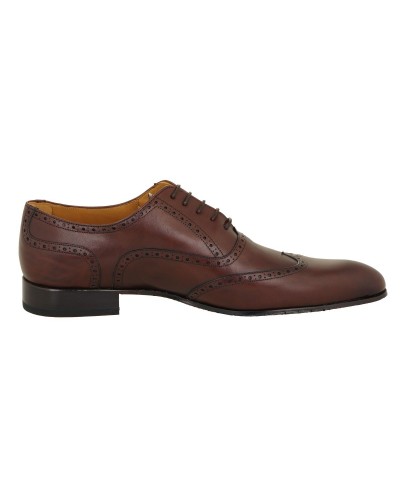 Chaussures richelieu marrons : grande taille jusqu'au 49