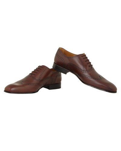 Chaussures richelieu marrons : grande taille jusqu'au 49