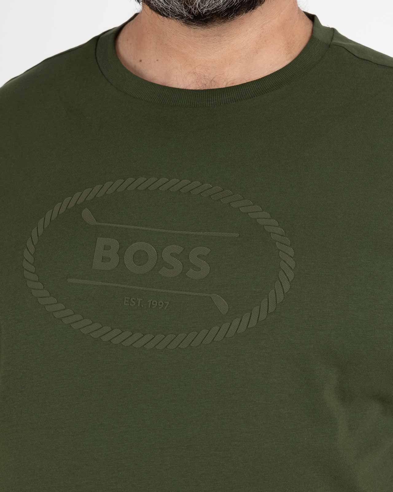 T-shirt grande taille vert