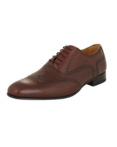 Chaussures richelieu marrons : grande taille jusqu'au 49