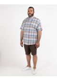 Short chino grande taille marron