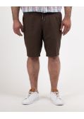 Short chino grande taille marron