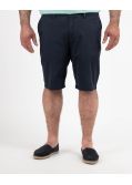 Short chino grande taille bleu marine