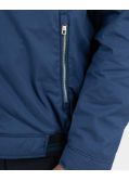 Blouson grande taille bleu