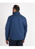 Blouson grande taille bleu