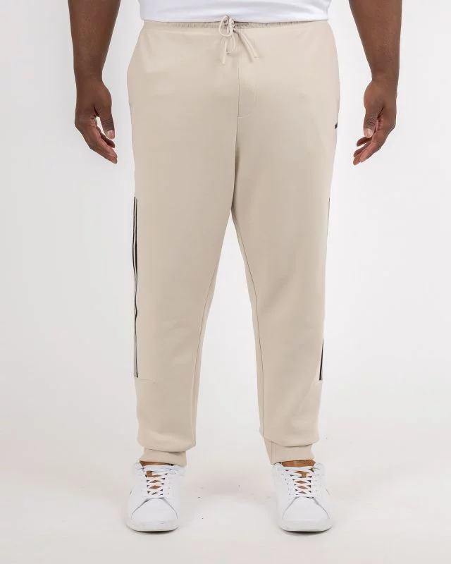 Bas de survêtement grande taille beige