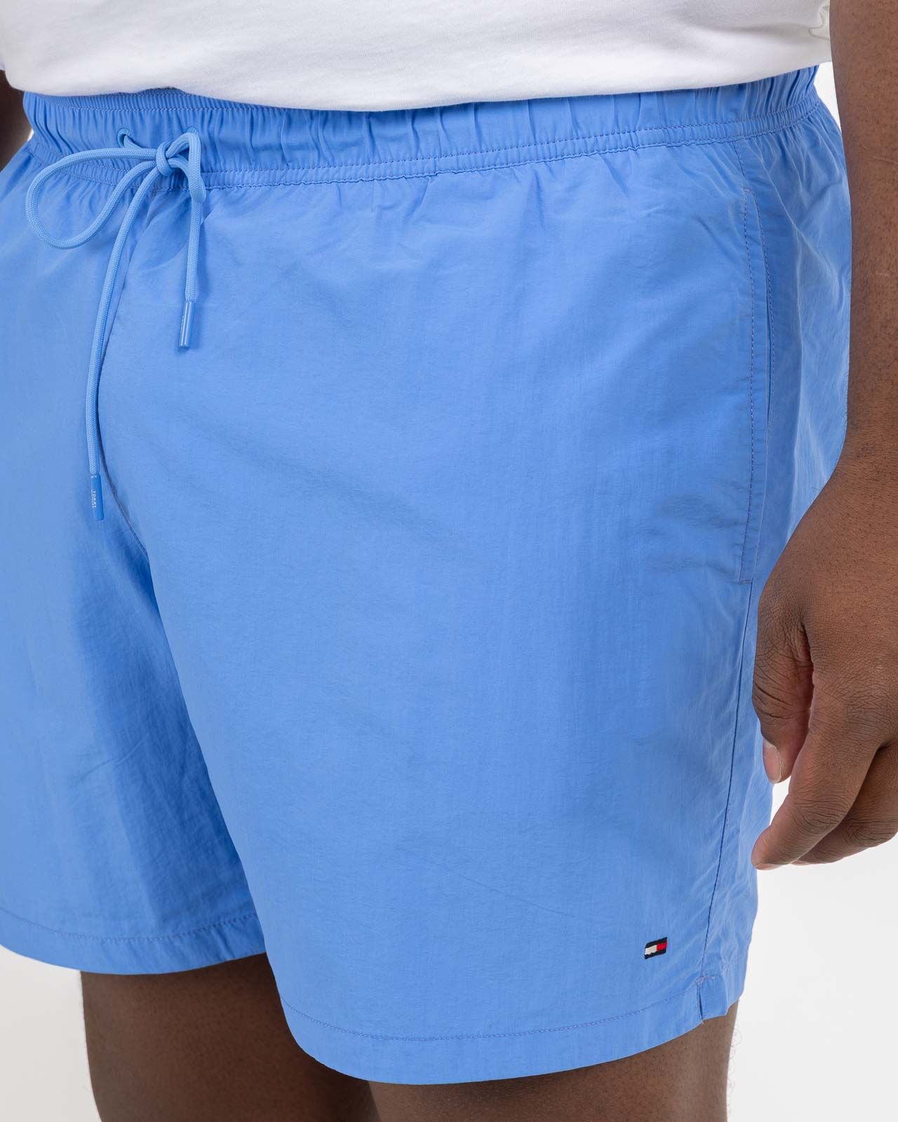 Short de bain grande taille bleu