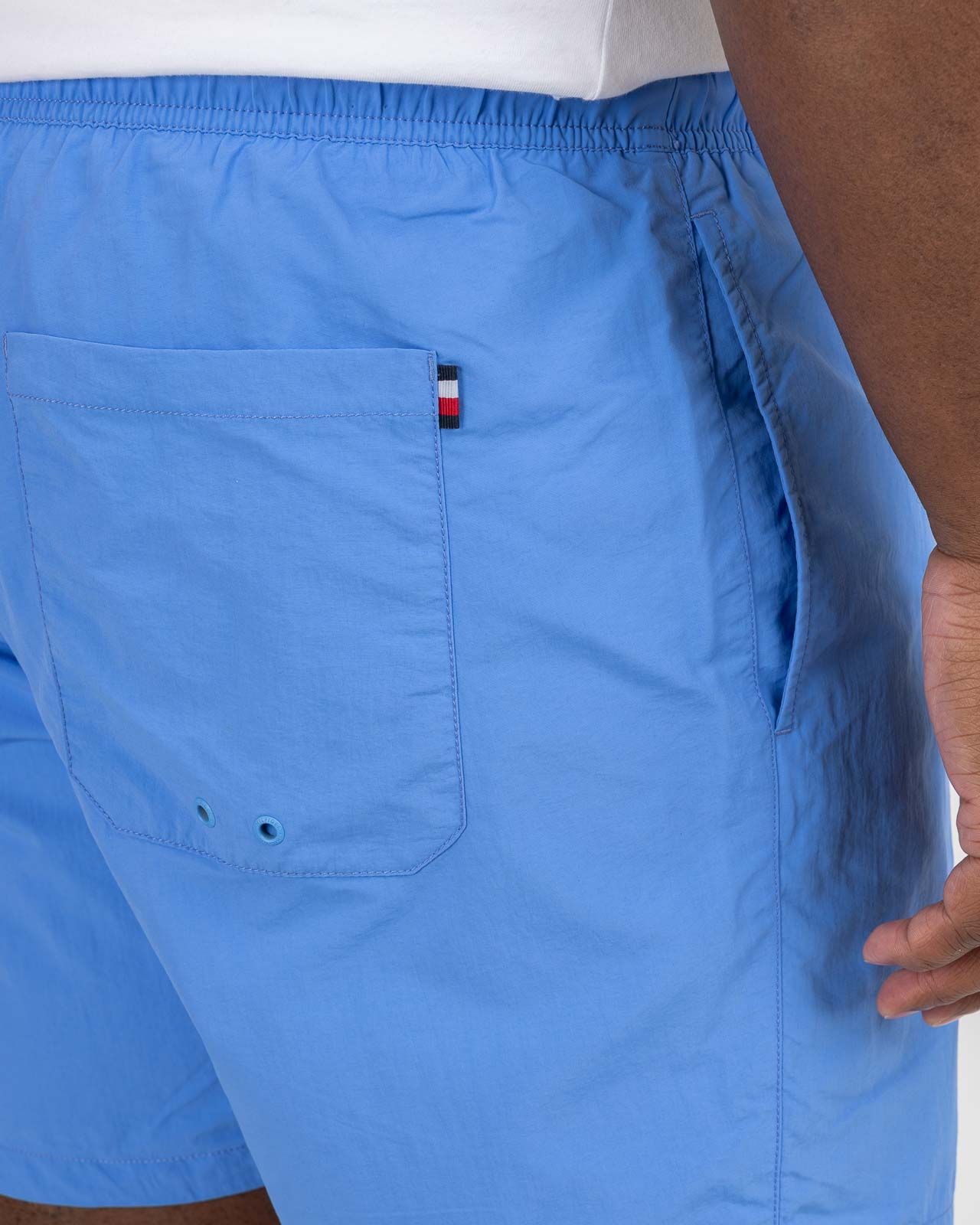 Short de bain grande taille bleu