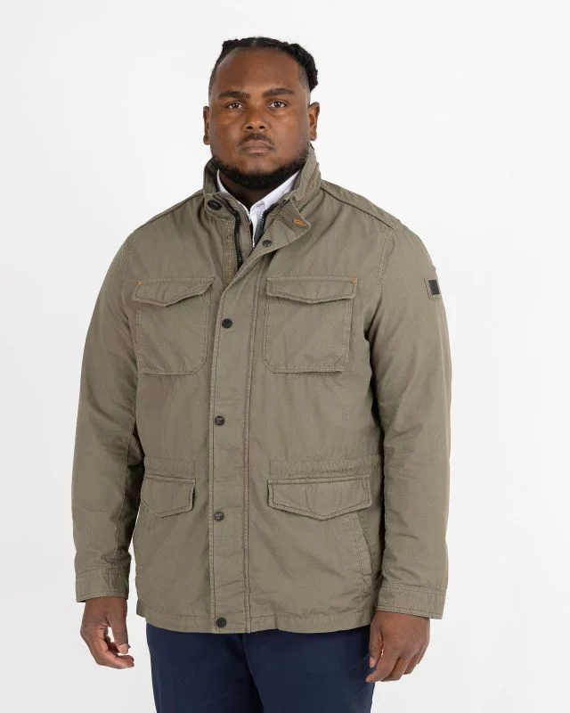 Saharienne grande taille vert kaki