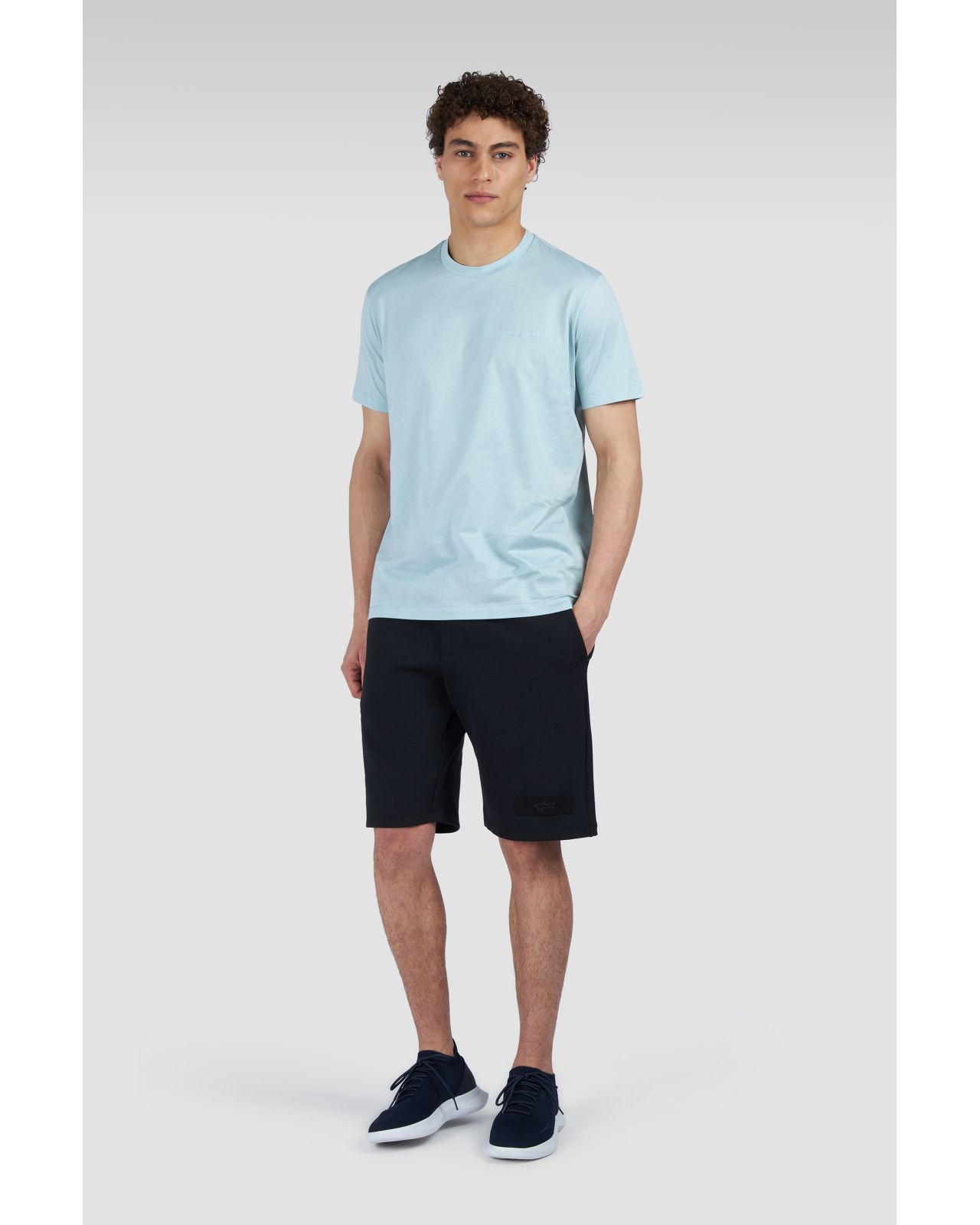 T-shirt jersey grande taille vert de gris