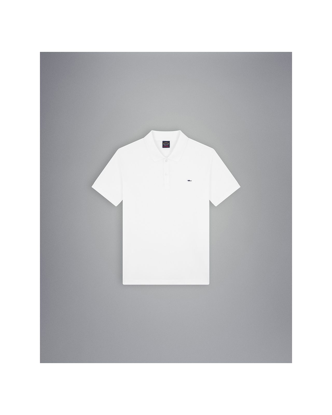 Polo piqué grande taille blanc