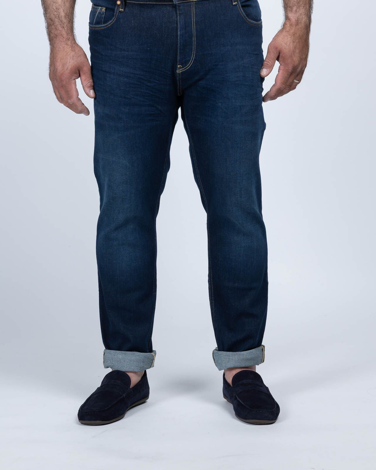 Jeans grande taille bleu stone