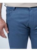 Pantalon 5 poches grande taille bleu
