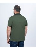 Polo Paddy grande taille vert foncé
