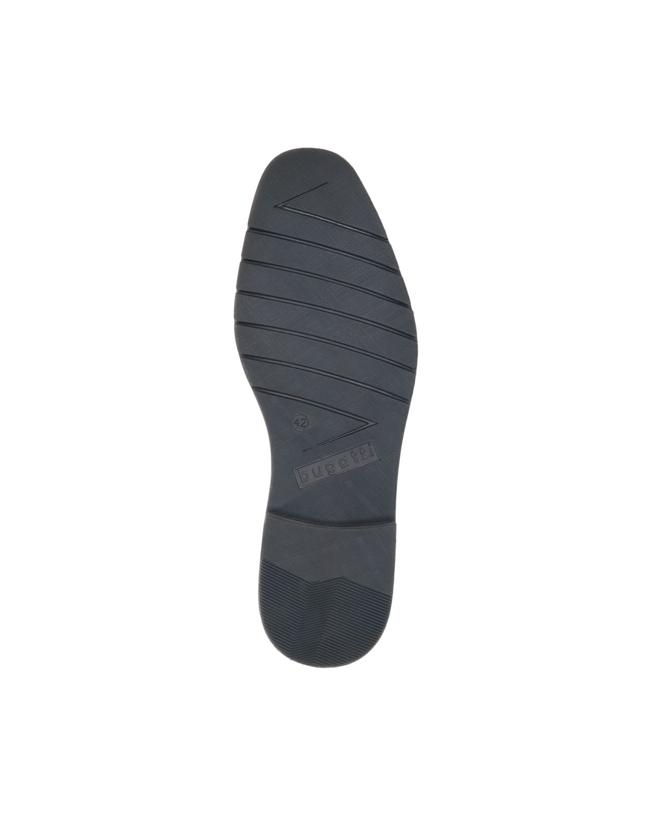 Chaussures en cuir grande taille cognac