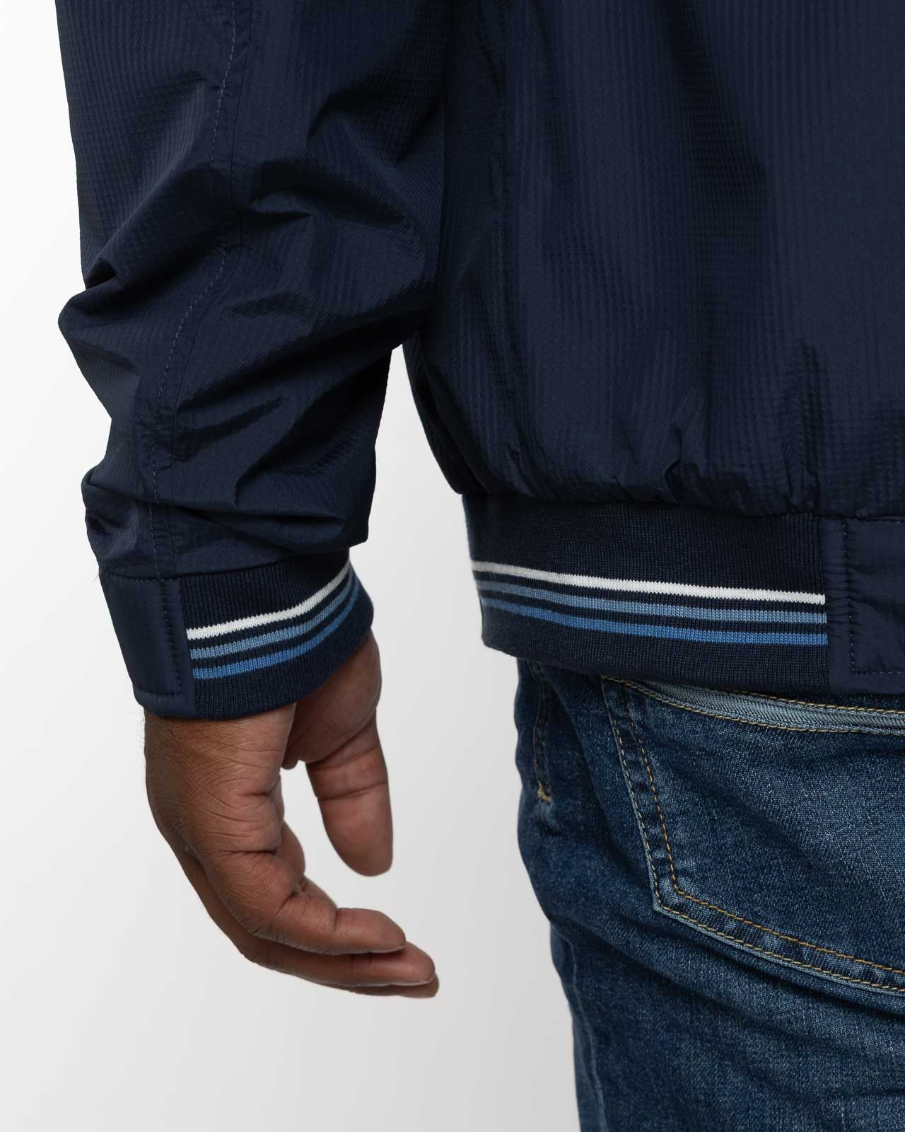 Blouson extra léger pour homme grand bleu marine