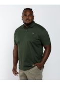 Polo piqué grande taille vert kaki