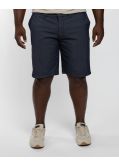 Short chino grande taille bleu marine