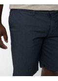 Short chino grande taille bleu marine