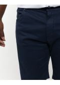 Short 5 poches grande taille bleu marine