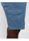 Short cargo grande taille bleu