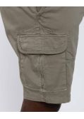 Short cargo grande taille vert kaki